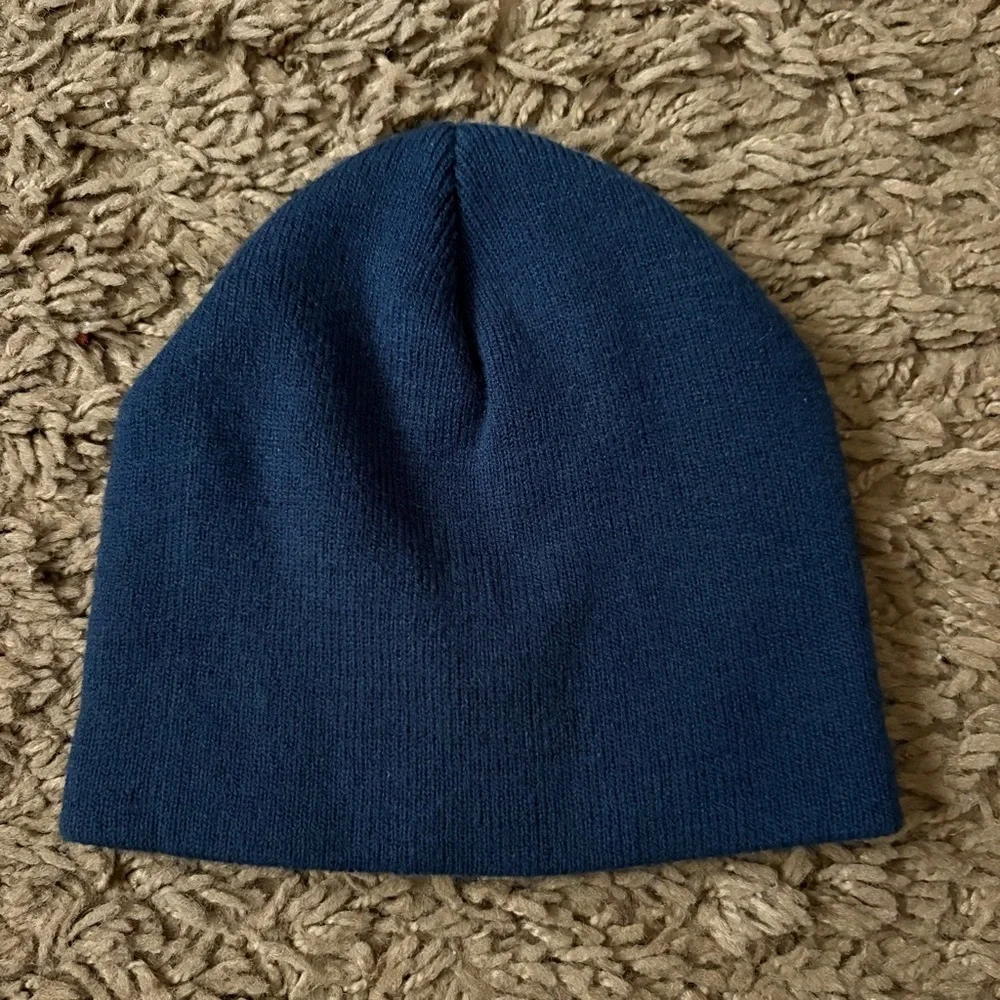 Wonder Nation Navy Blue Knit Beanie Hat Kids Winter Warm